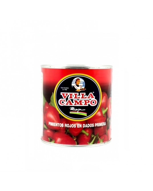 pimiento morron primera dados rojos lata 3kg