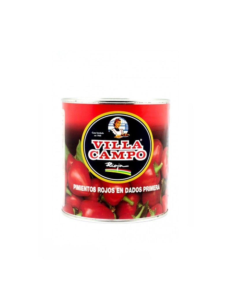 pimiento morron primera dados rojos lata 3kg